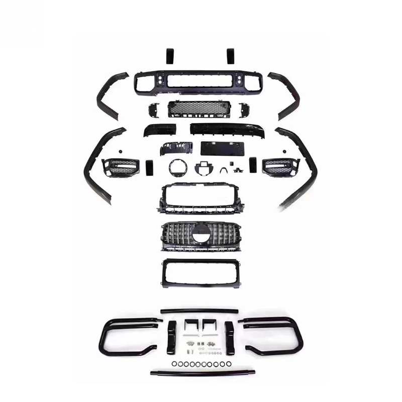

Premium Car Accessories 2024 G Wagon G500 G350 Upgrade To G63 W464 Body Kit G Class Facelift 2019+ High Quality