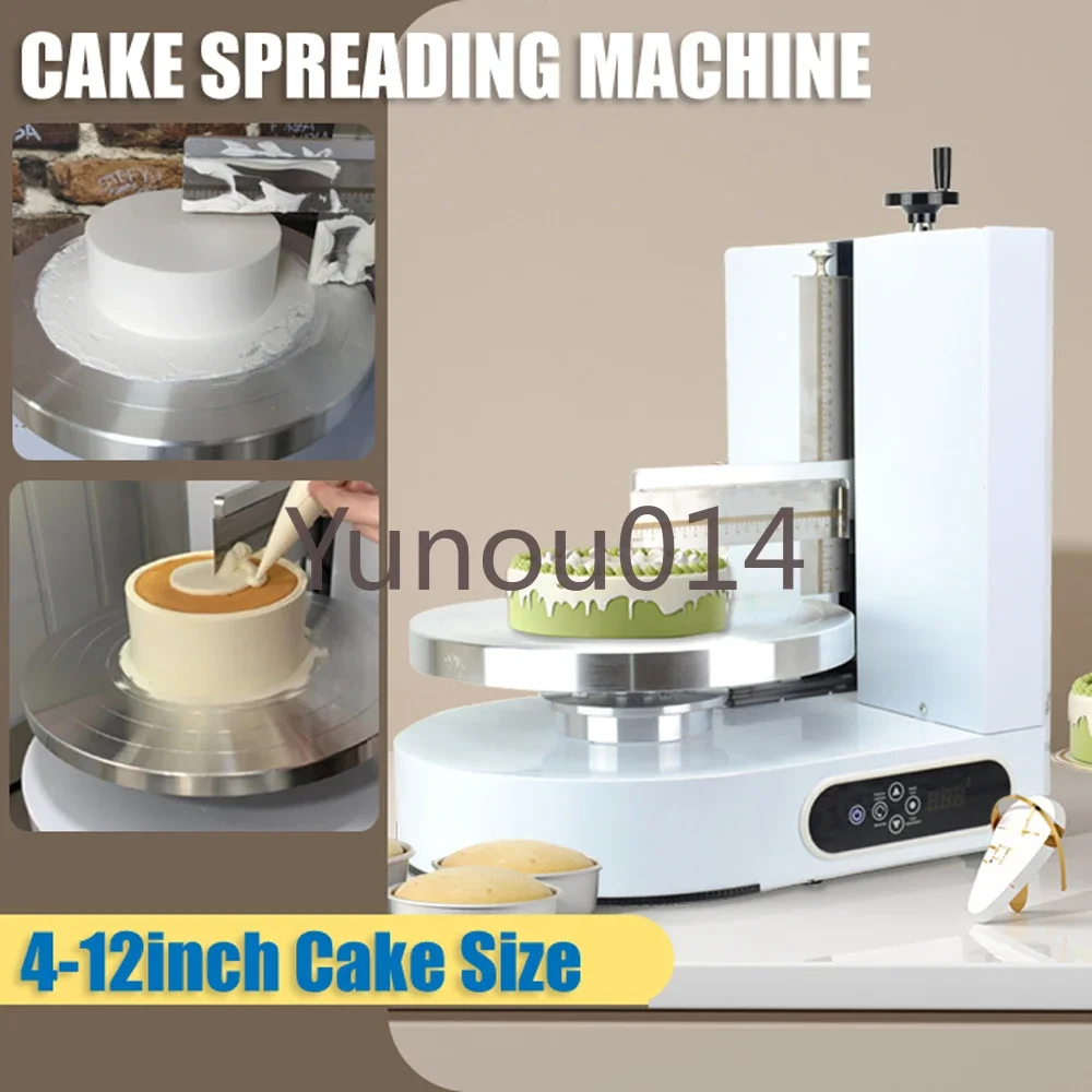 Commercial Automatic Cake Spreading Machine, Cake Cream Coating Filling, Cream Spatula Spreader