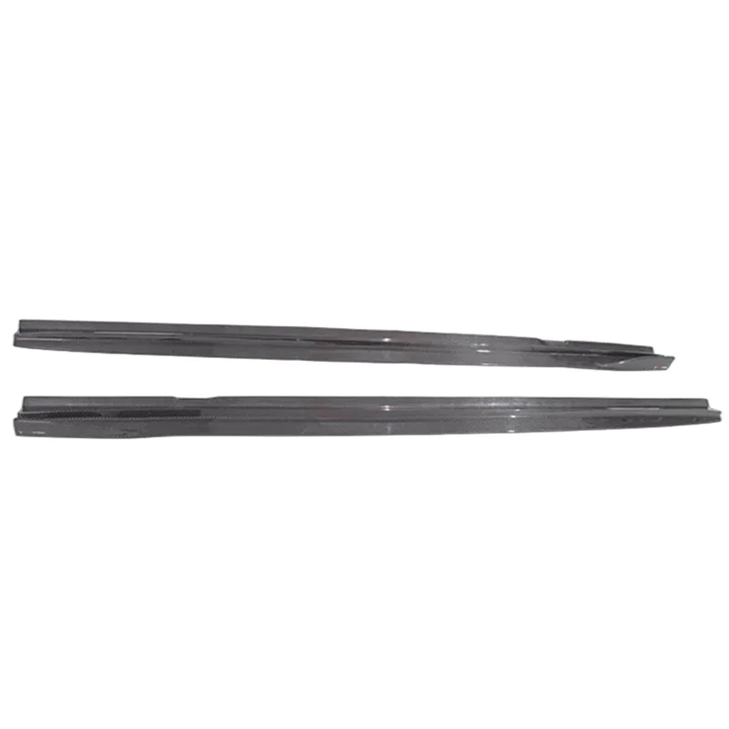 

TAKD style dry carbon fiber side skirt extension side winding for Mercedes-Benz AMG GT50 GT53