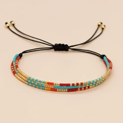 Go2boho bracciale Miyuki in stile nativo per donna moda autunno inverno bracciali semplici gioielli gioielli regalo Pulseras Femme