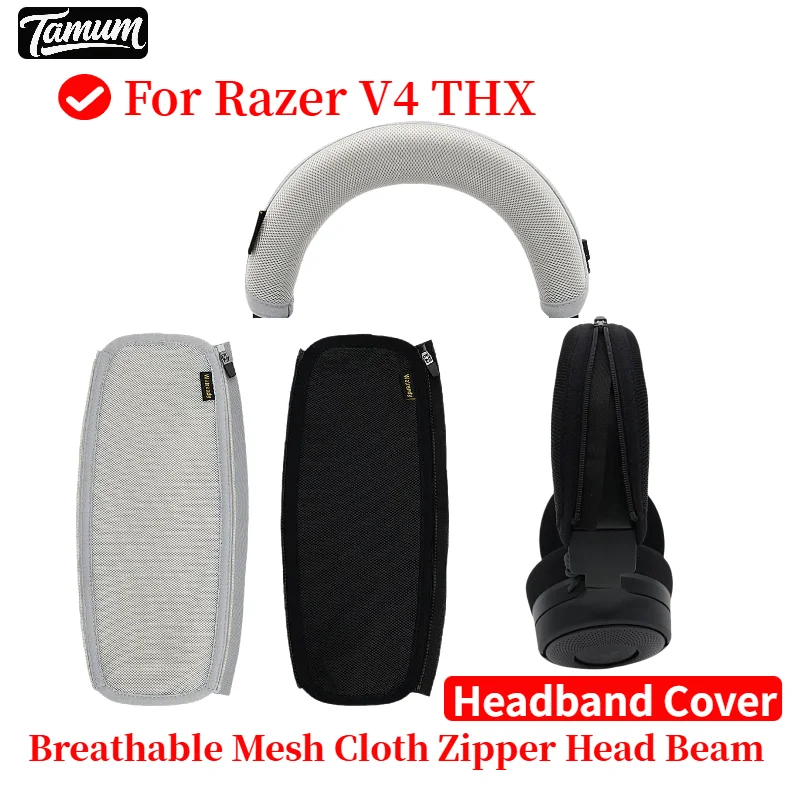 

Comfortable Headband Cushion Replacement For Razer V4 THX Headphones Head Beam Sleeve Cover