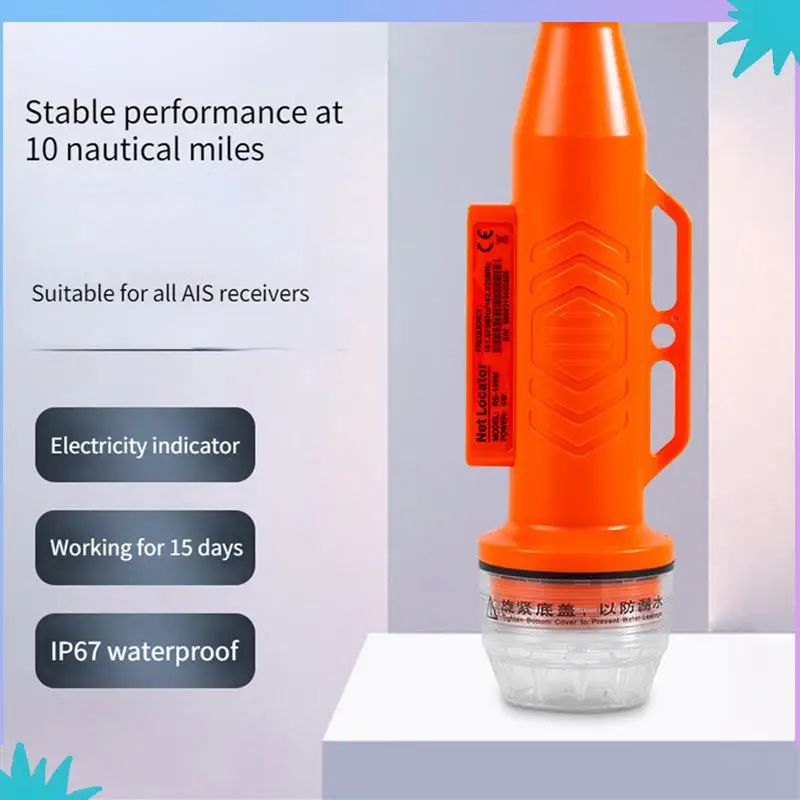 ABZW 3X RS109M Marine Boat Net Position Instrument For Fishing Net Positioning With Antenna IPX7 Waterproof GPS Tracker