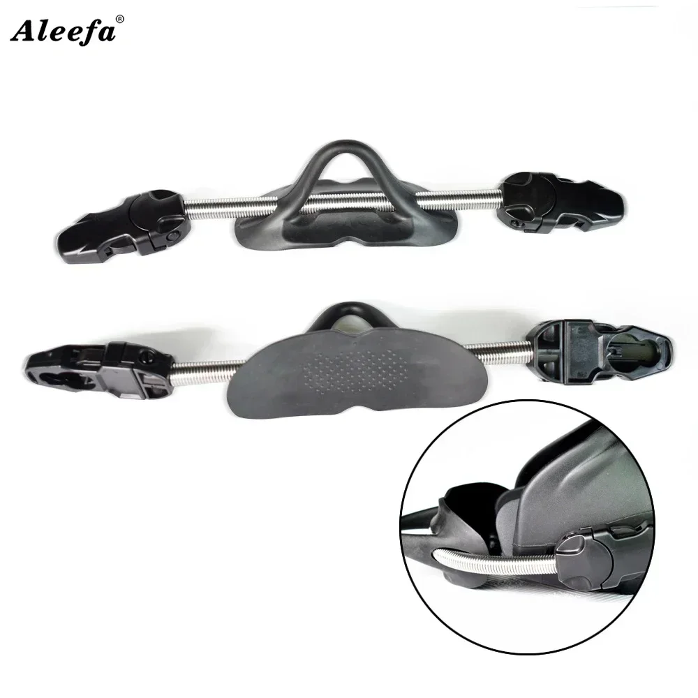 2 Stück Tauchen Edelstahl 304 Stahl Federriemen Taucher Fersenausrüstung für DVing-Flossen