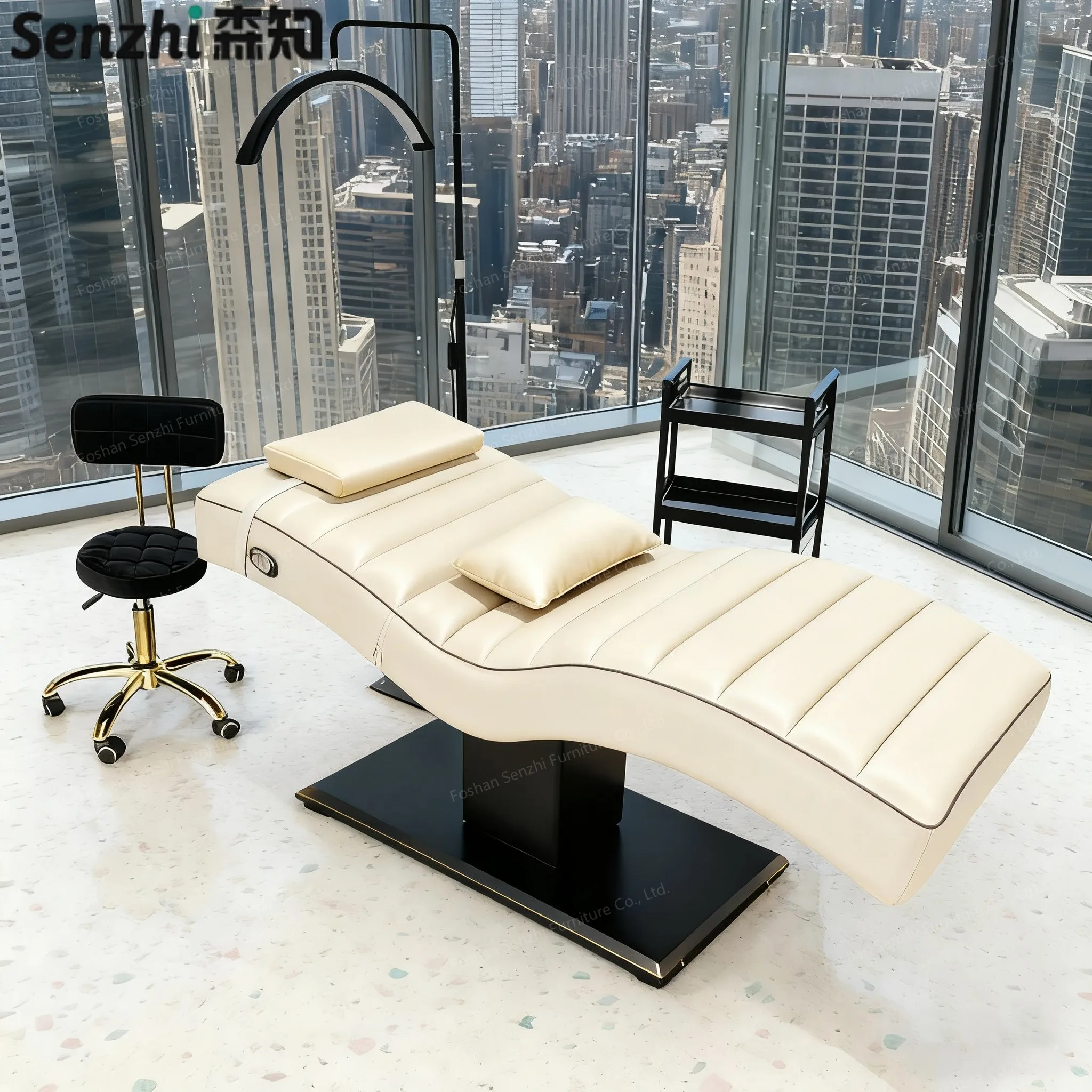 

Massage Bed & Table Highly Adjustable Facial Beauty Salon Electric Beauty Curved Eyelash