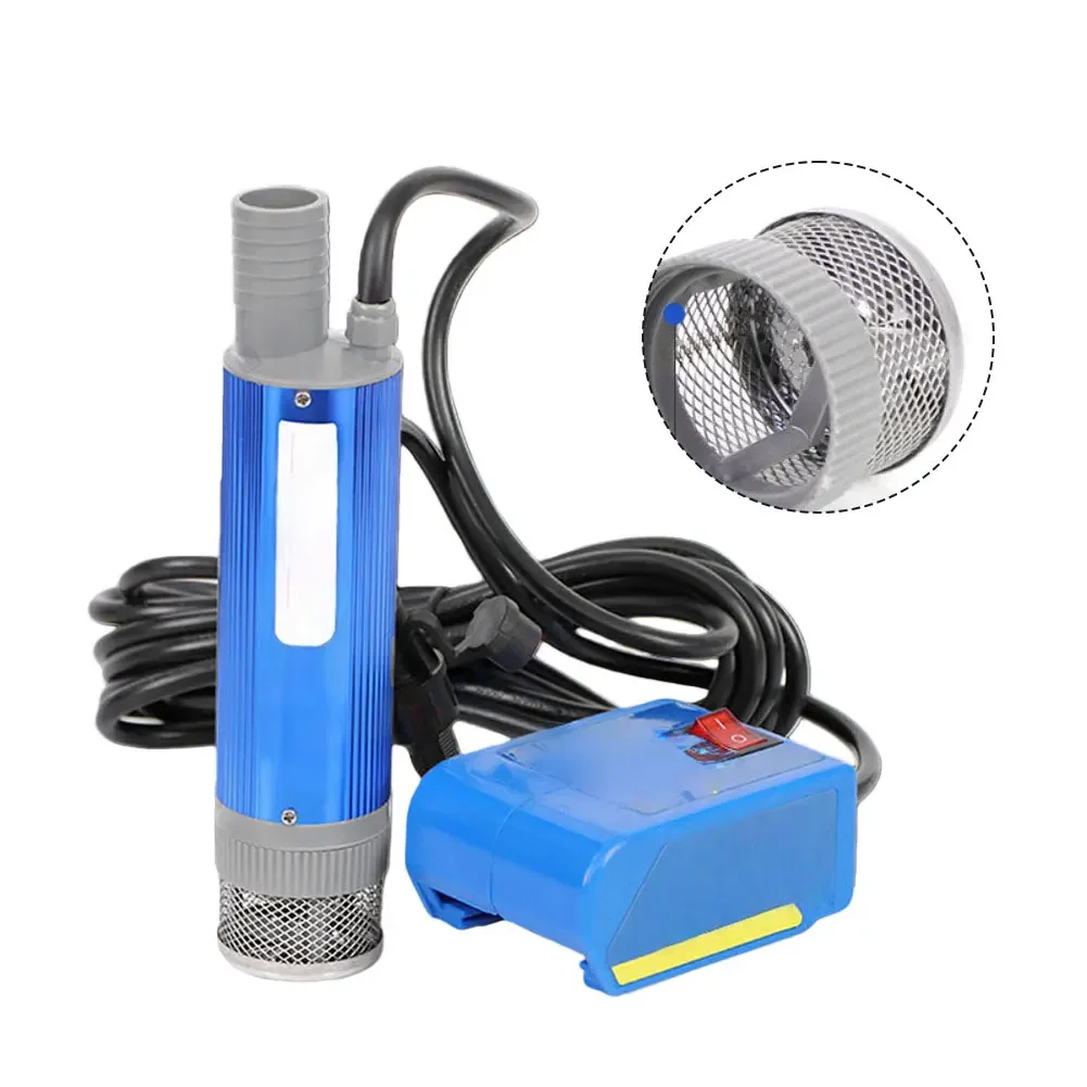 Powerful Electric Pump Lithium Battery Water Pump High Flow Rate Home Use 18-Volt Battery Compatible Watering Tasks