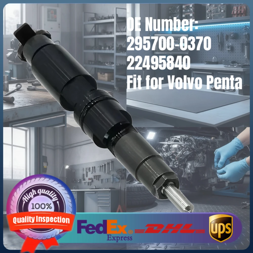 

Common Rail Fuel Injector 22495840 295700-0370 Diesel Injector Assembly for Volvo Penta Diesel Engine