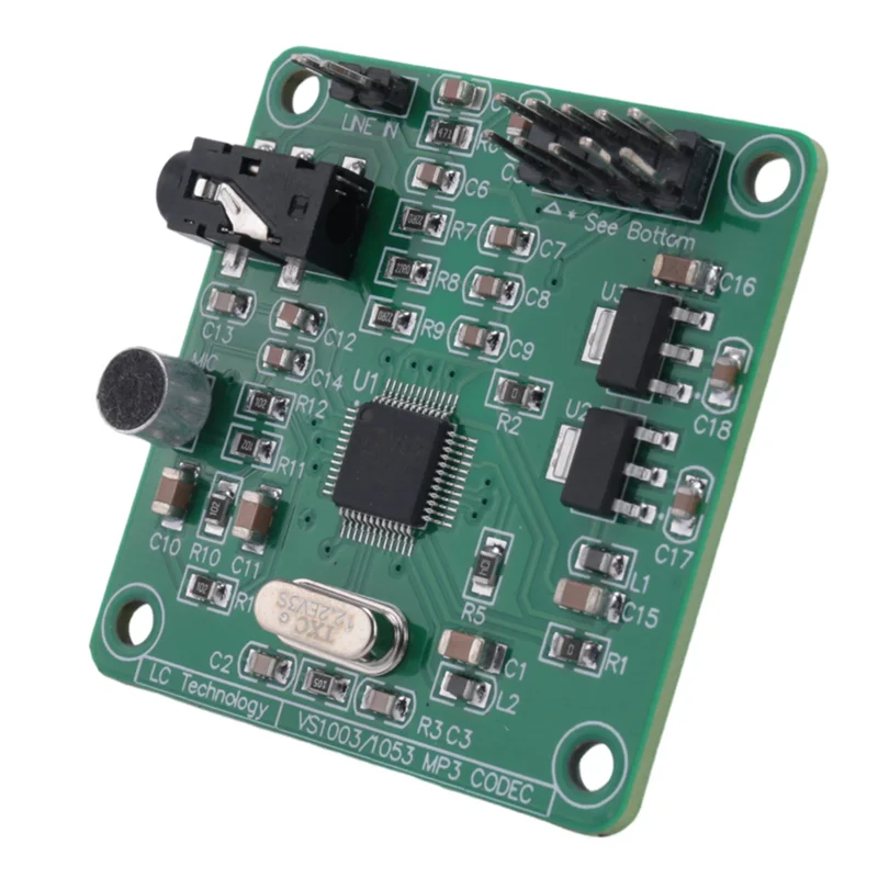 B03B-VS1053 MP3 Module Development Board With On-Board Recording Function SPI Interface