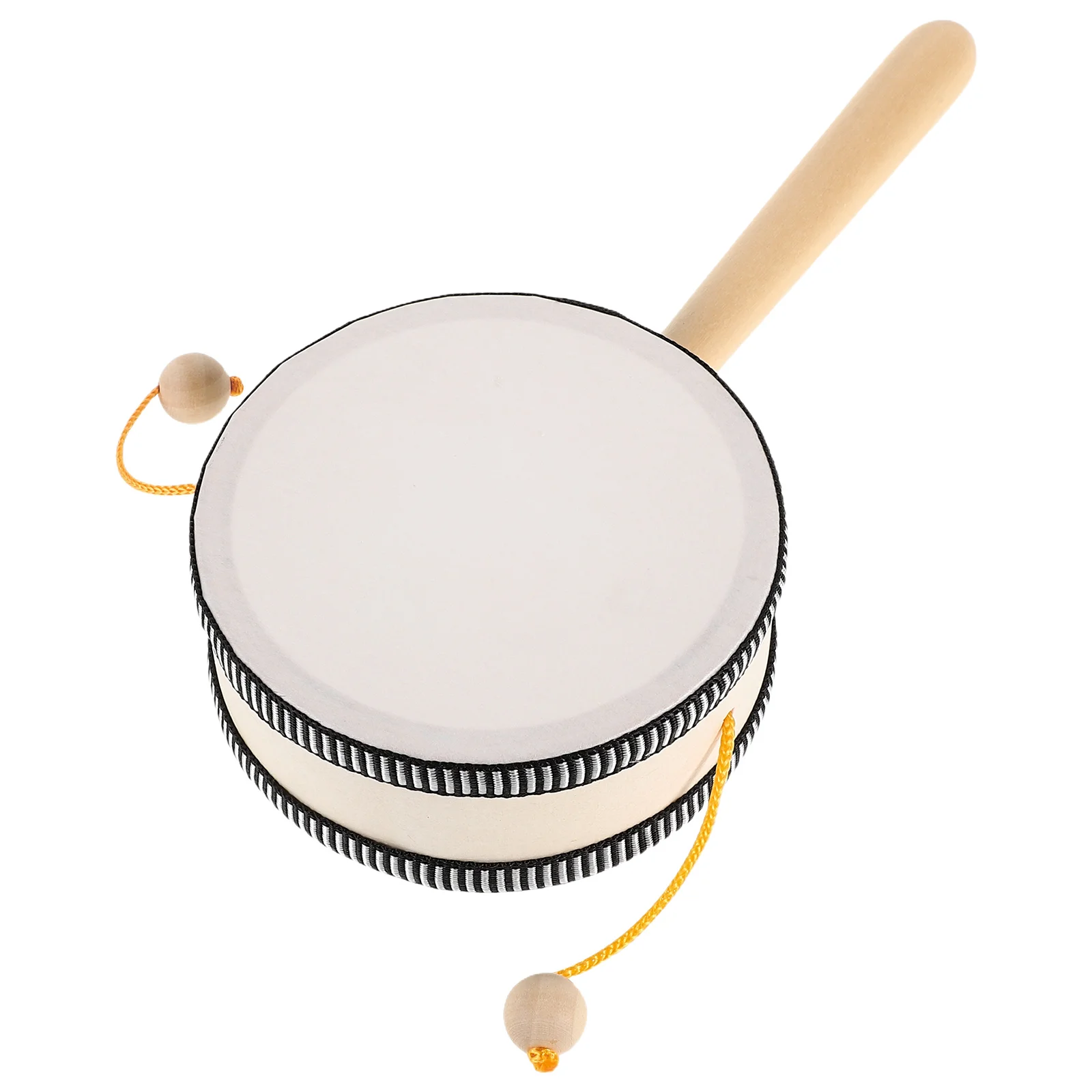 

Hand Wave Drum Baby Chinese Children's Handheld Traditional Percussion Drums Monkey Wood Kid