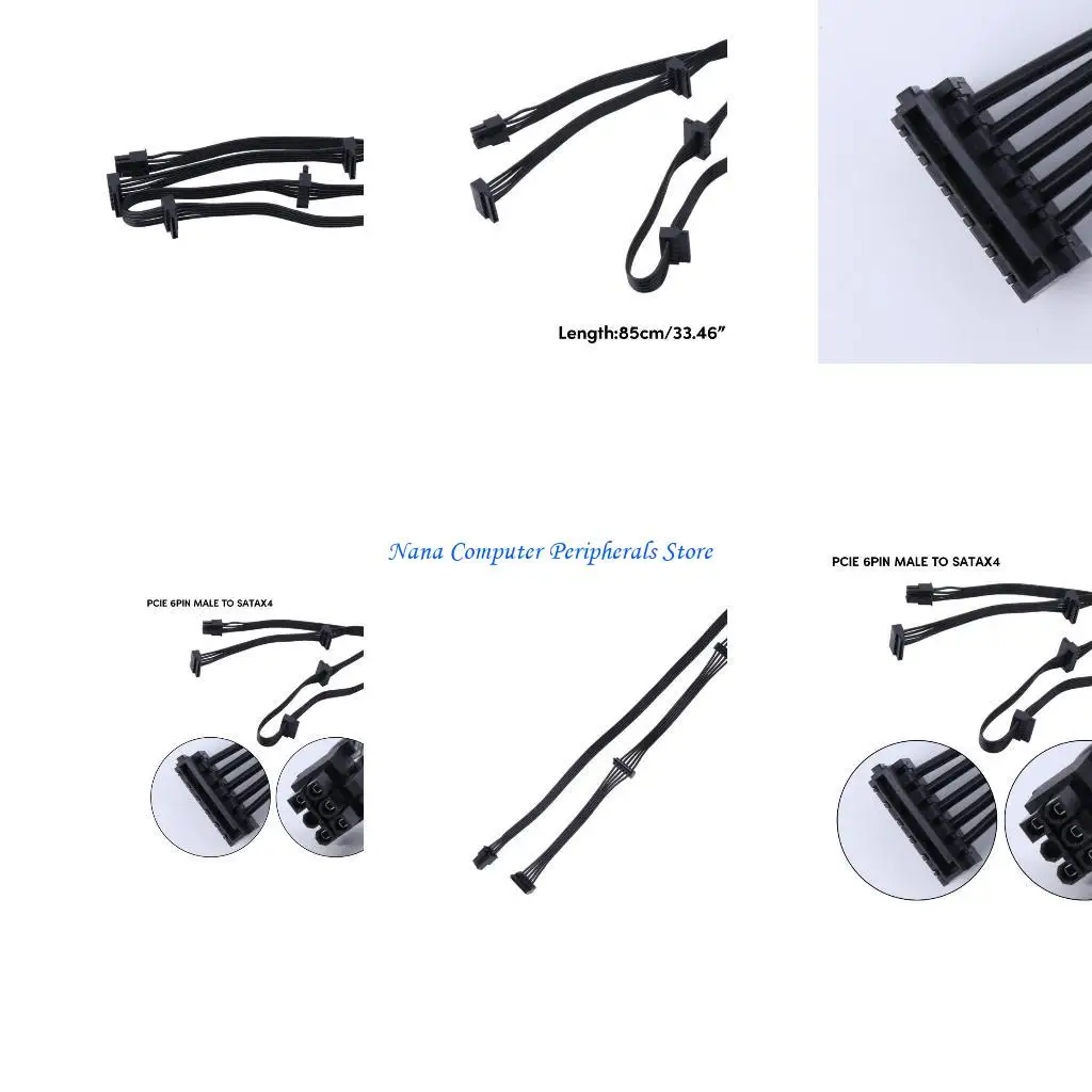 F68C от 6PIN до 4x кабель модуля модуля для RM850X RM1000X RM550X RM650X RM750X Модульный источник питания