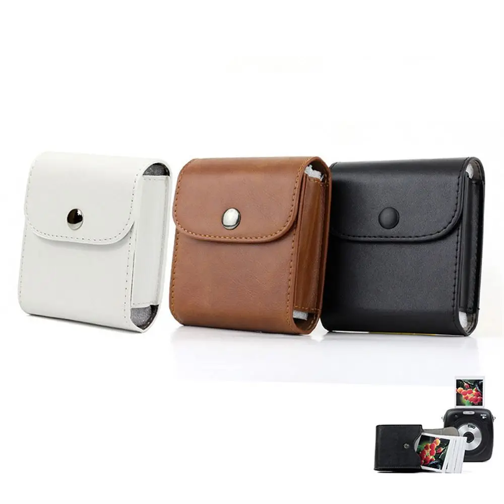 Replacement PU Leather Photo Storage Bag Retro Waterproof Storage Camera Bag Mini Camera Photo Case For Instax SQ20 SQ10 SQ6