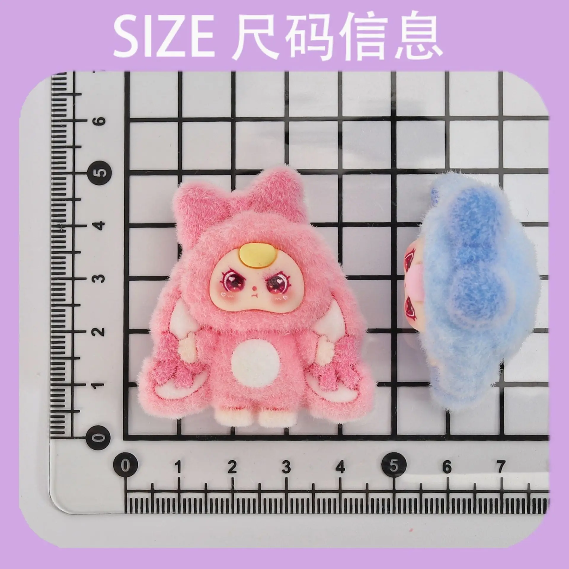 Nowa torebka-kluczyk dla niemowląt w stylu motylka z zawieszką dla dziecka w wieku trzech lat i ręcznie robionymi perłowymi dodatkami jako ozdoba lub prezent.