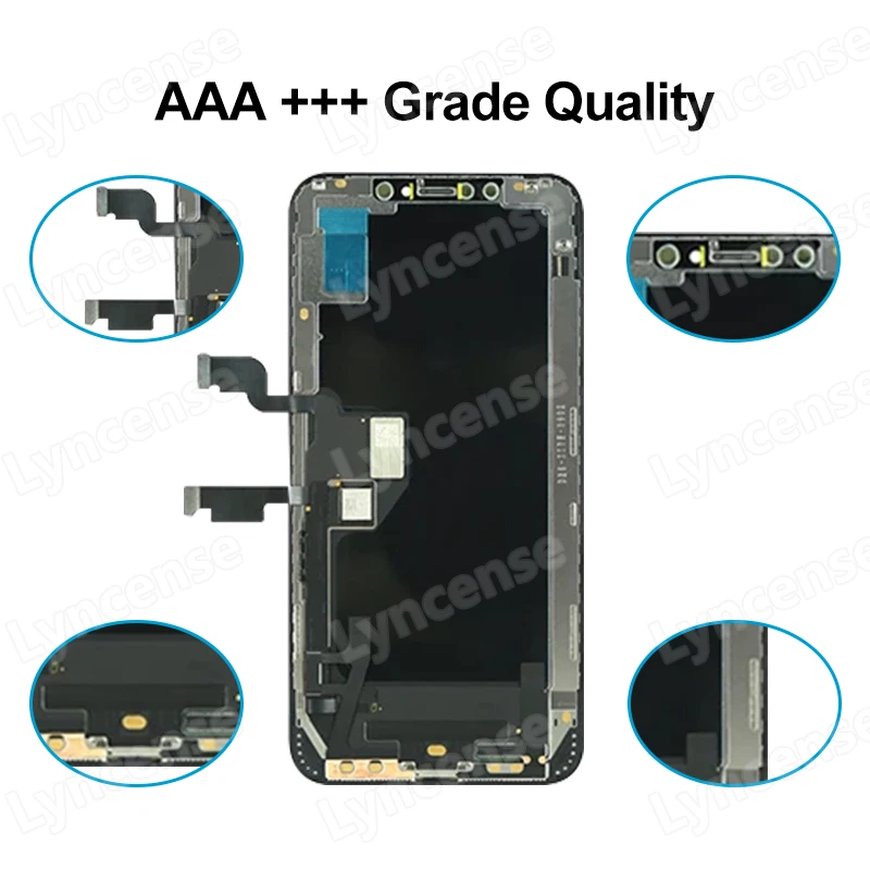 AAA OLED INCELL Screen For iPhone XS Max LCD Display With 3D Touch Screen For XS Max LCD Digitizer Assembly Replacement Parts