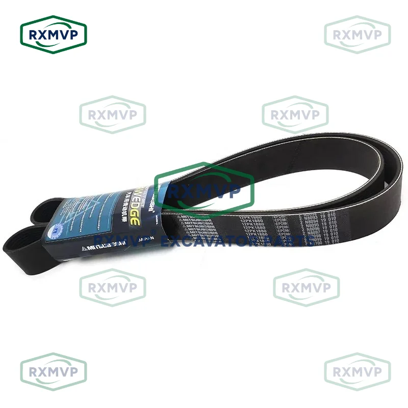 High Quality 12PK1880 Fan Belt For Excavator