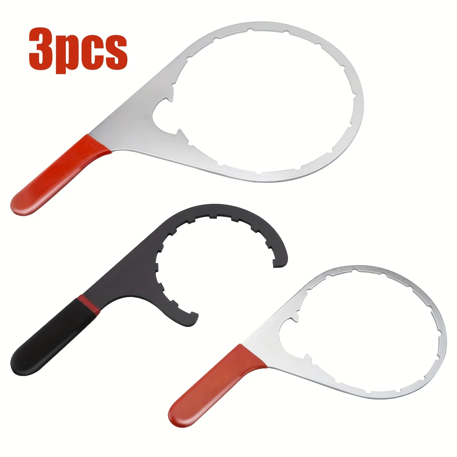 

3 PCS 4.6 Inch, 6 Inch, 8 Inch Fuel Filter Wrench For 380134 382 Detroit Diesel