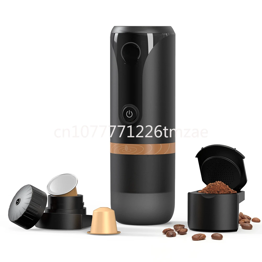 Outdoor Mini Electric Portable Italian Portable Tea Brewing Capsule Coffee Cup Appliance Coffee Machine