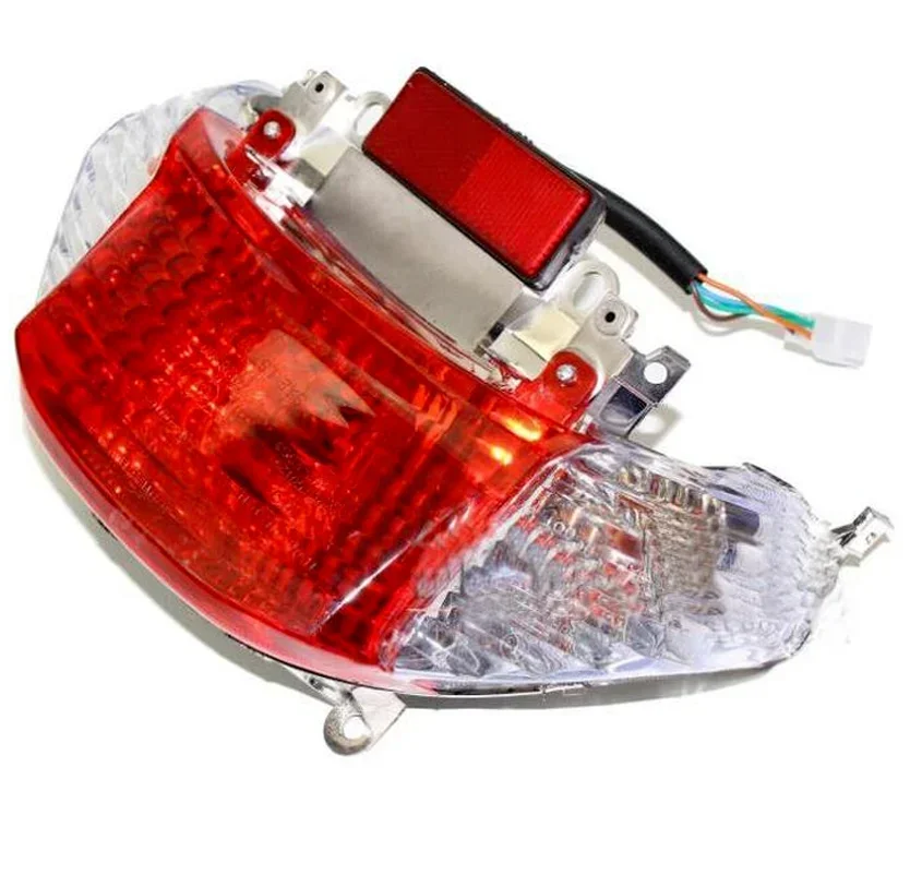 Motorcycle GY6 Scooter 50cc Rear Tail Light LED Turn Signal Indicator Lamp For CHINESE TAOTAO SUNNY