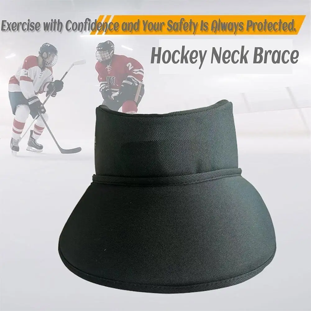 

Hockey Neck Guard Protector Waterproof Soft Breathable Sports Neck Protection Adjustable Ice Hockey Neck Protection Neck Cover