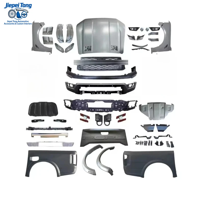 

Модернизированный и модифицированный комплект для рестайлинга передней части (фейслифтинг) для T6 T7 T8 2012-2021 годов в стиле RANGER RAPTOR 2022 года (комплект для переоборудования кузова)