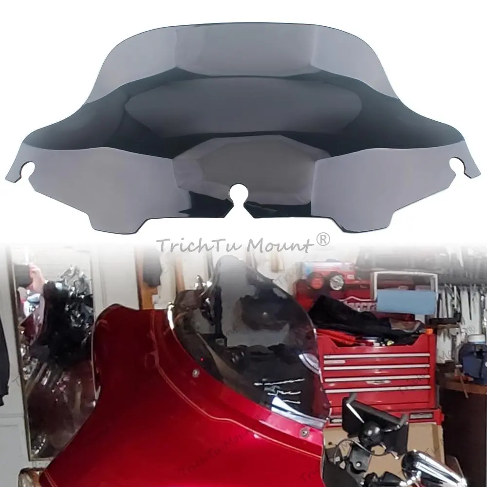 

Новое ветровое стекло Wave Screen для Harley Street Glide Trike Ultra Limited Electra Glide Classic Ultra Standard Police Smoke