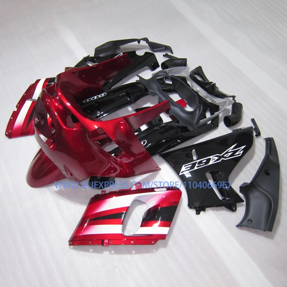 ZZR 400 600 1993-2007 Motorcycle Fairing Set for Kawasaki ZZR400/600 93-07 Full Fairings Bodywork Kit ABS Plastic Set