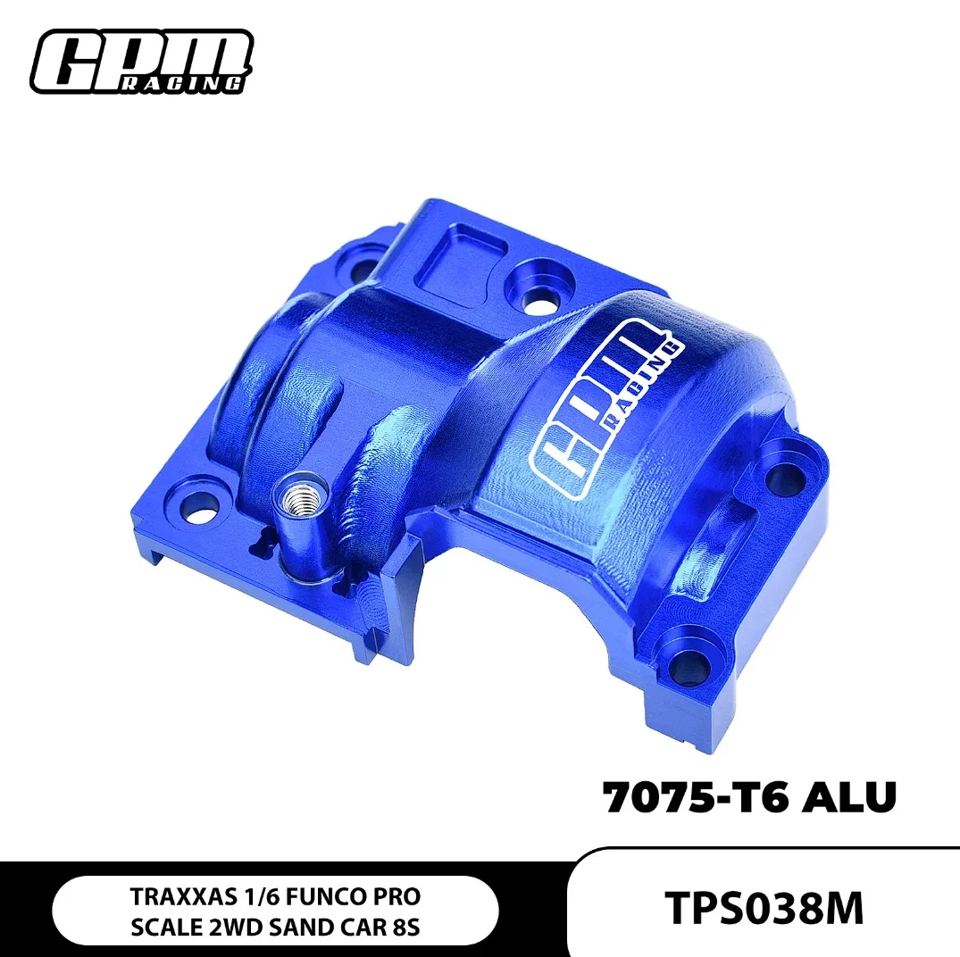 

Алюминиевые крышки коробки передач GPM 707 для TRAXXAS 1/6 Funco Pro Sand Car 8S 10987 TPS038M