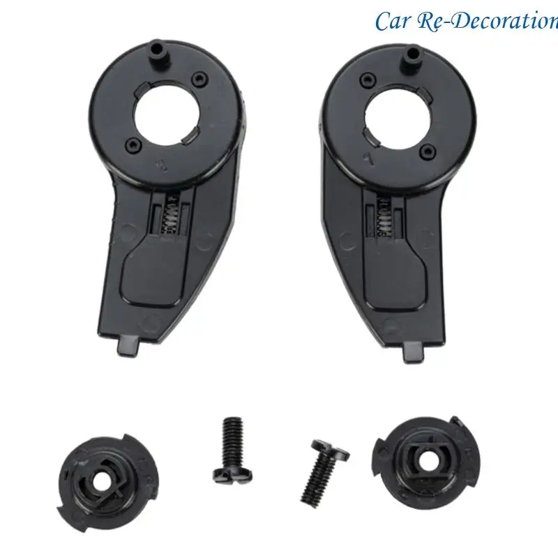

R58D Tool Detachable Visoring Mounting System For Motorcycle Helmets Shockproof Engineering Plastic Construction Enhanced