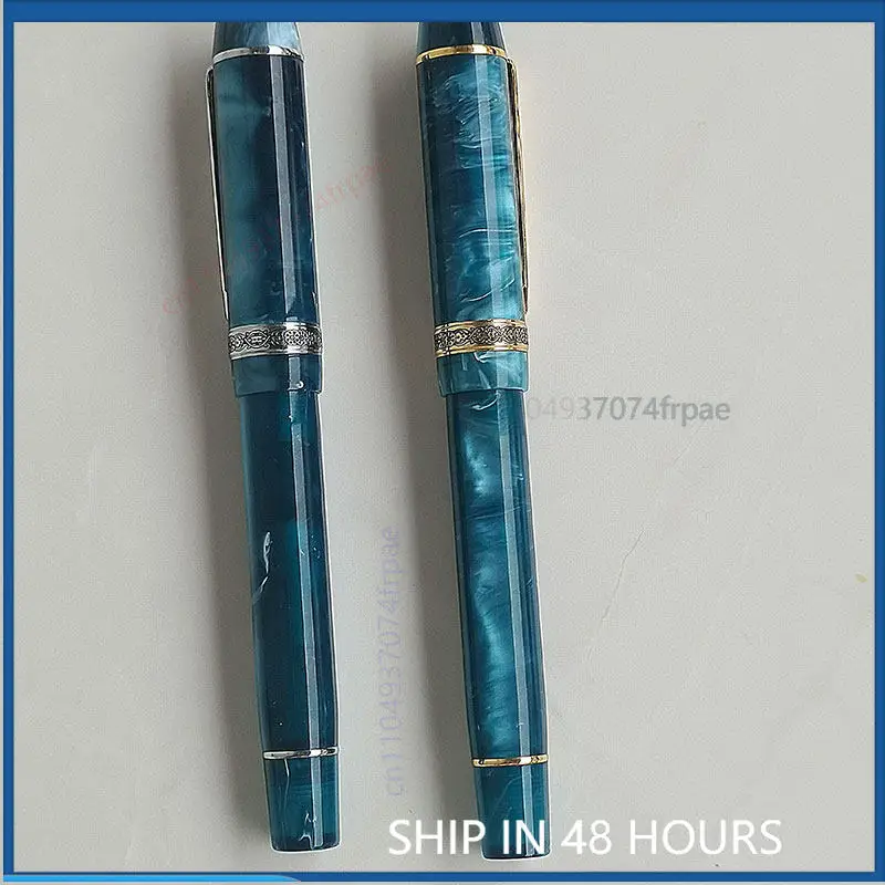 pluma-estilografica-kaigelu-kangaroo-316-century-con-tapa-espiral-plumin-de-iridio-azul-para-escritura-caligrafia-regalo-de-graduacion-articulos-de-papeleria