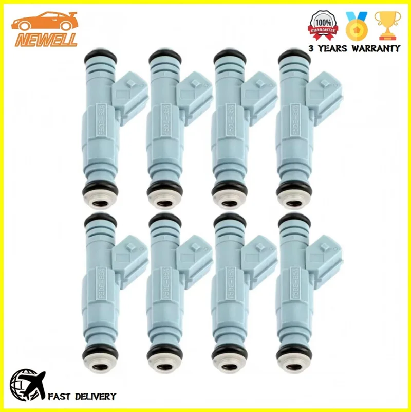 

8pcs 0280155715 F5DE-B5A Fuel Injector For Pontiac Chevrolet F ord LS1 LT1 EV1 5.0L 5.7L 250cc V8 24lb
