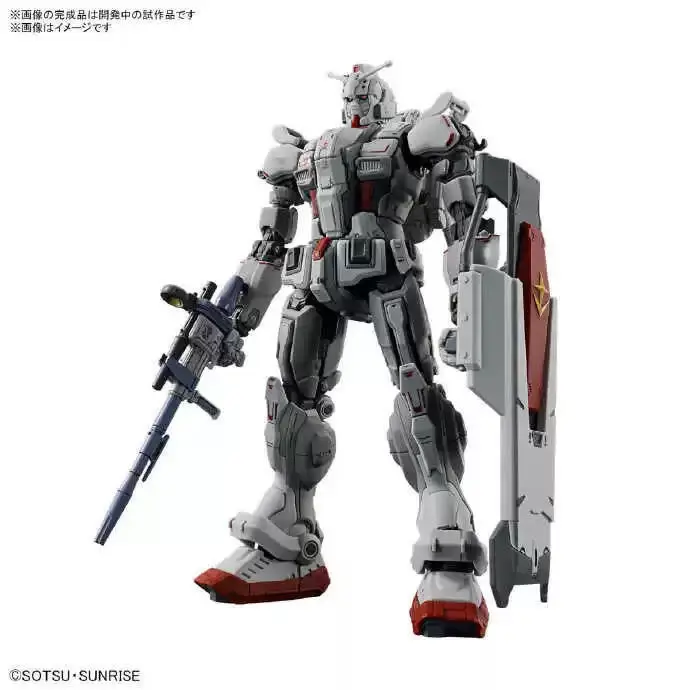 متوفر في المخزون بانداي أوريجينال جينوينو NETFLIX HG RX-78[G]E GUNDAM EX [RFV] تماثيل شخصيات الرسوم المتحركة ألعاب مجمعة للأطفال