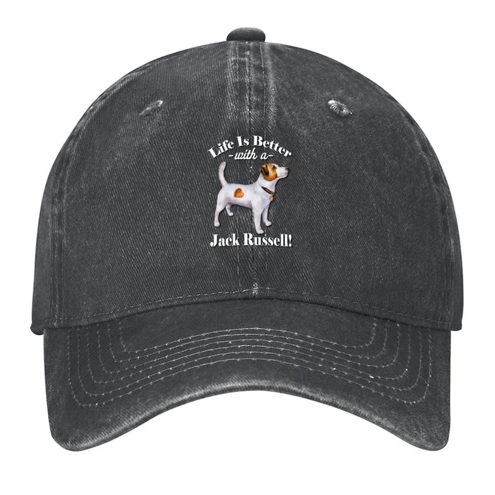 

Jack Russell Baseball Cap Anime Horse Hat fishing hat Beach Bag Baseball Men Women's