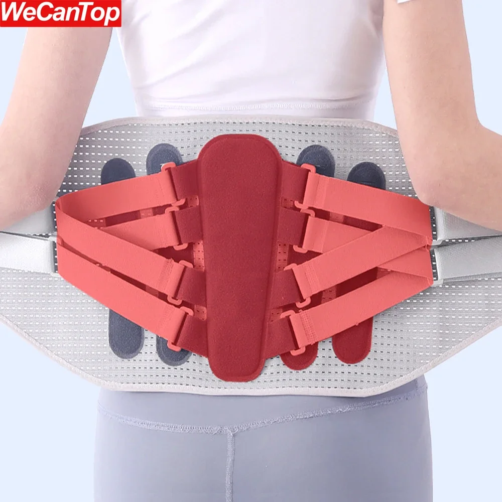 

1PCS Back Brace fo Work with Bionic Support Plate,Lumbar Support Belt for Herniated Disc,Breathable Design for Men Women Sports