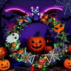 HPROSPER LED Light For lego 40825 Halloween Wreath Decorative Lamp With Battery Box (Not Include Lego Building Blocks)