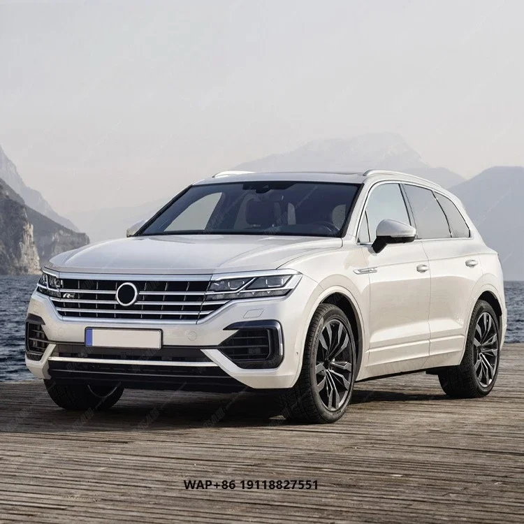 Conversion Kit for Touareg Upgrade to R-line Style Body Kit with Front Bumper Side Skirts Diffuser