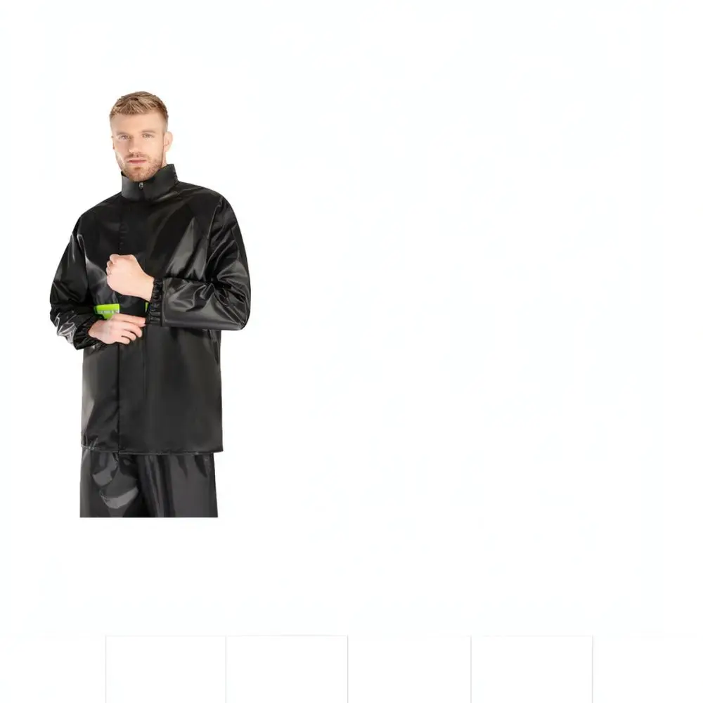 Waterproof Adult Rainwear Split Suit Durable Oxford Fabric Rain Jacket Pants For Motorcycle Cycling And Delivery