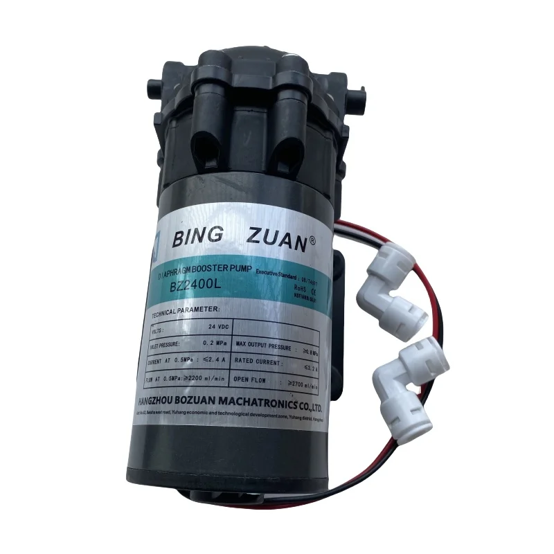 Pompe à Osmose à Membrane pour Purificateur d'Eau, Système d'Osmose, Pièces Ro, 400/600 Gpd, DC24v