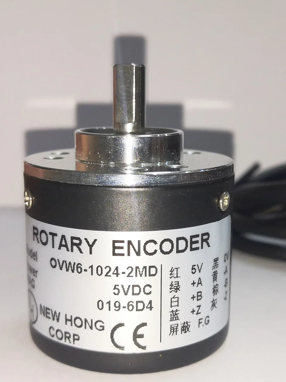 5V TTL Differential Output Incremental Rotary Encoder OVW2 Series 1000 Pulse 1024 Line