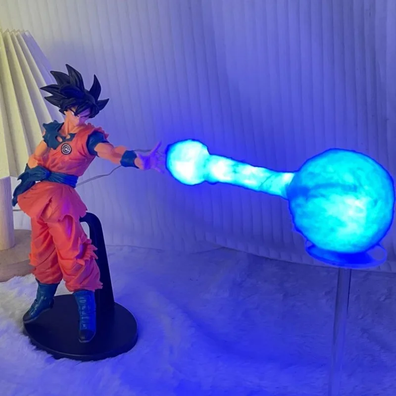

Dragon Ball Гоку Ночник Аниме Cell Frieza Usb Shockwave Ночник Мультфильм Декор Спальни Атмосфера Настольная Лампа Детские Подарки