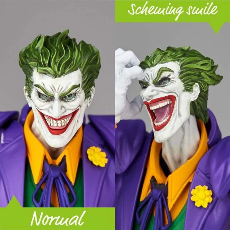 

100% Original Kaiyodo Comics Amazing Yamaguchi Revoltech The Joker Ver. 1.5 In Stock Anime Action Collection Figures Model Toys