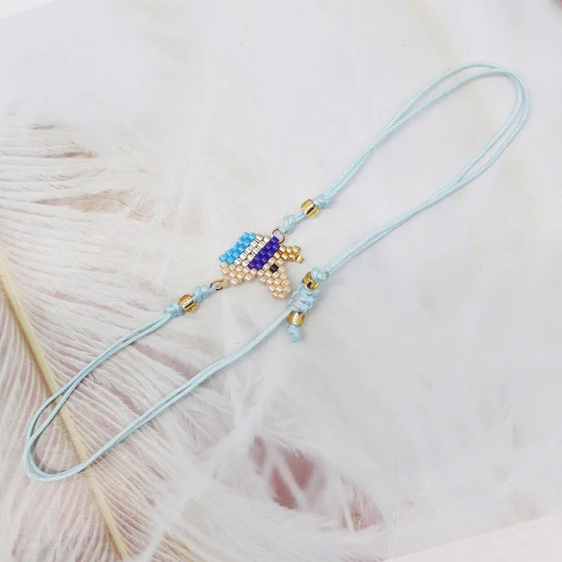 New ethnic style miyuki bracelet simple and cute unicorn small animal rice bead bracelet female