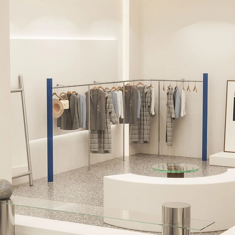Clothing store display racks, display props Women's clothing store shelf display racks