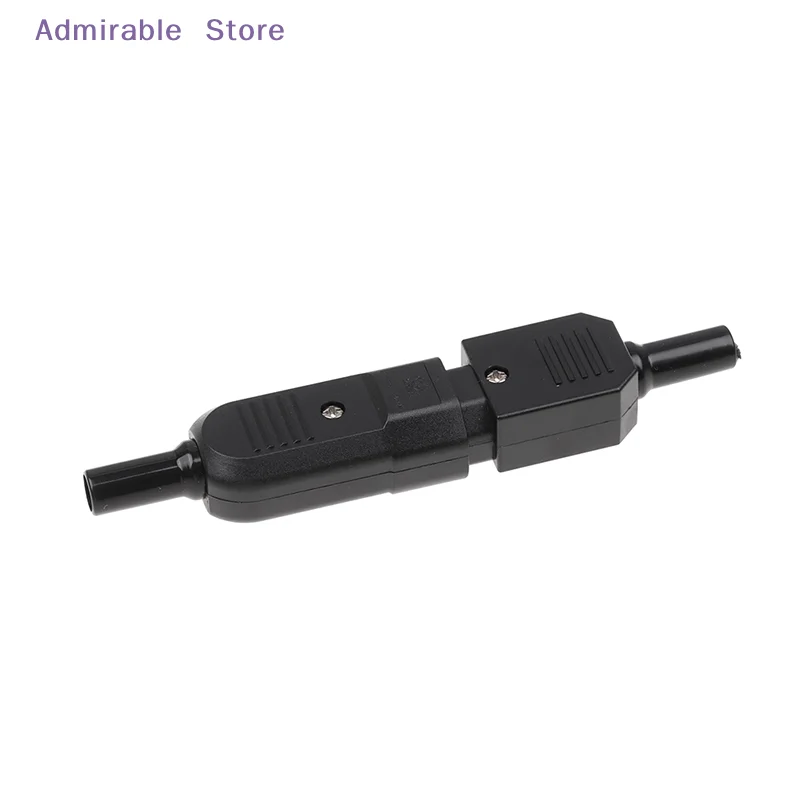[W]1Pc 16A 250V Straight Cable Plug Connector C13 C14 Female Male Plug Rewirable Power Connector 3 Pin AC Socket Industrial Plug