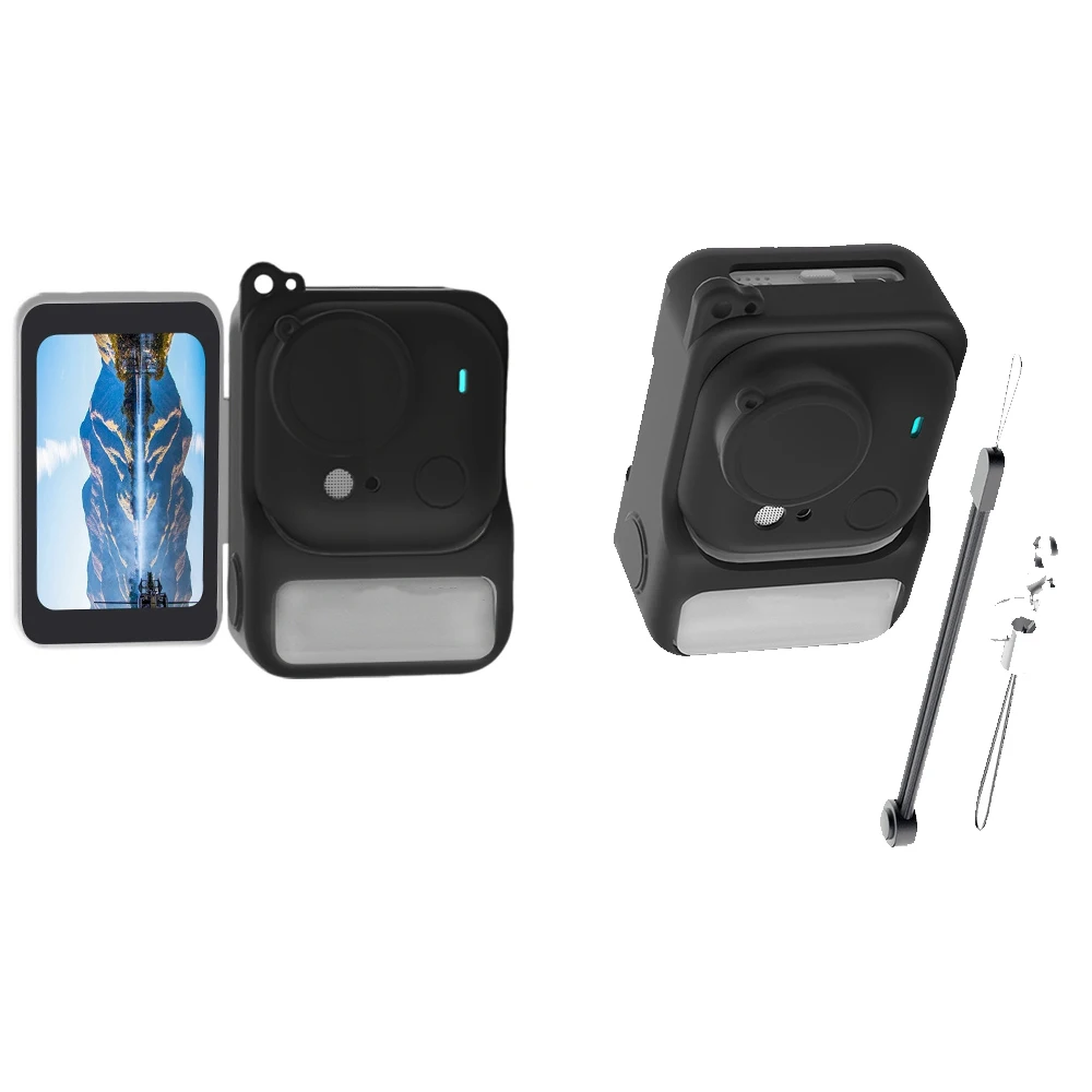 

Silicone Protective Case Cover for Insta360 Go Ultra,Protection Case with Lens Cap for Action Camera Body Protection and Outdoor