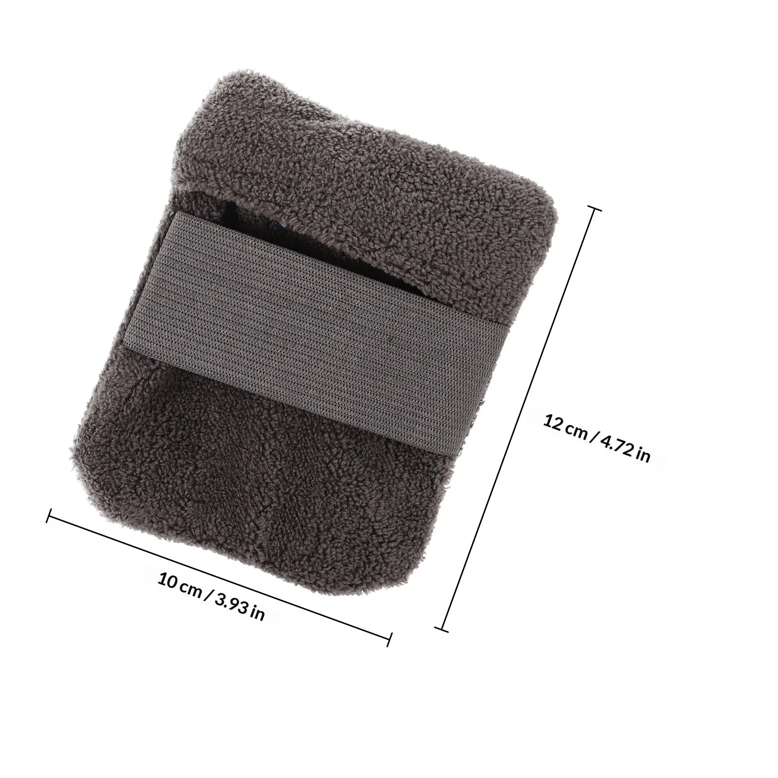 2Pcs Sand Removal Mitts for Beach Body Cleaning Large Area Coverage Built-in Sand Bag Blue Stylish Design Vacation Camping