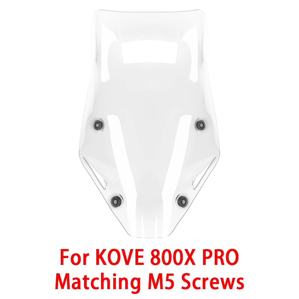 WindScreen For KOVE 800X 800 X PRO Windshield Parts Wind Shield Screens Deflectors Ventilation Openings Motorcycle Accessories image 3