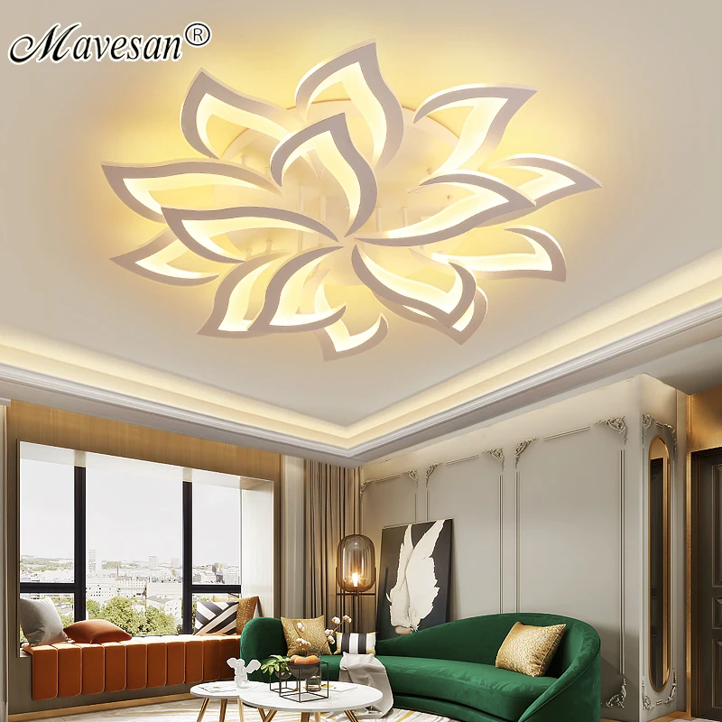 

Hot Selling Acrylic LED Chandelier For Kitchen Bedroom Living Room Dining Room Gallery Restaurant Hall Office Indoor Home Lights