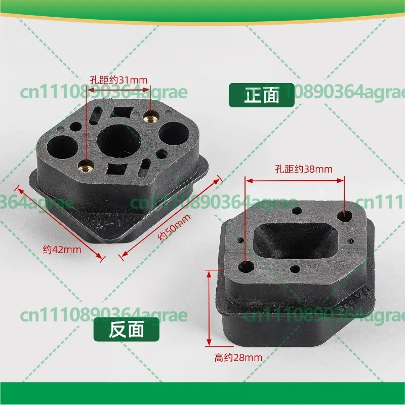 5pcs Plastic Intake Pipe For 48 2 Stroke Earth Auger Tree Planting Hole Digger Garden Power Tool Accessories