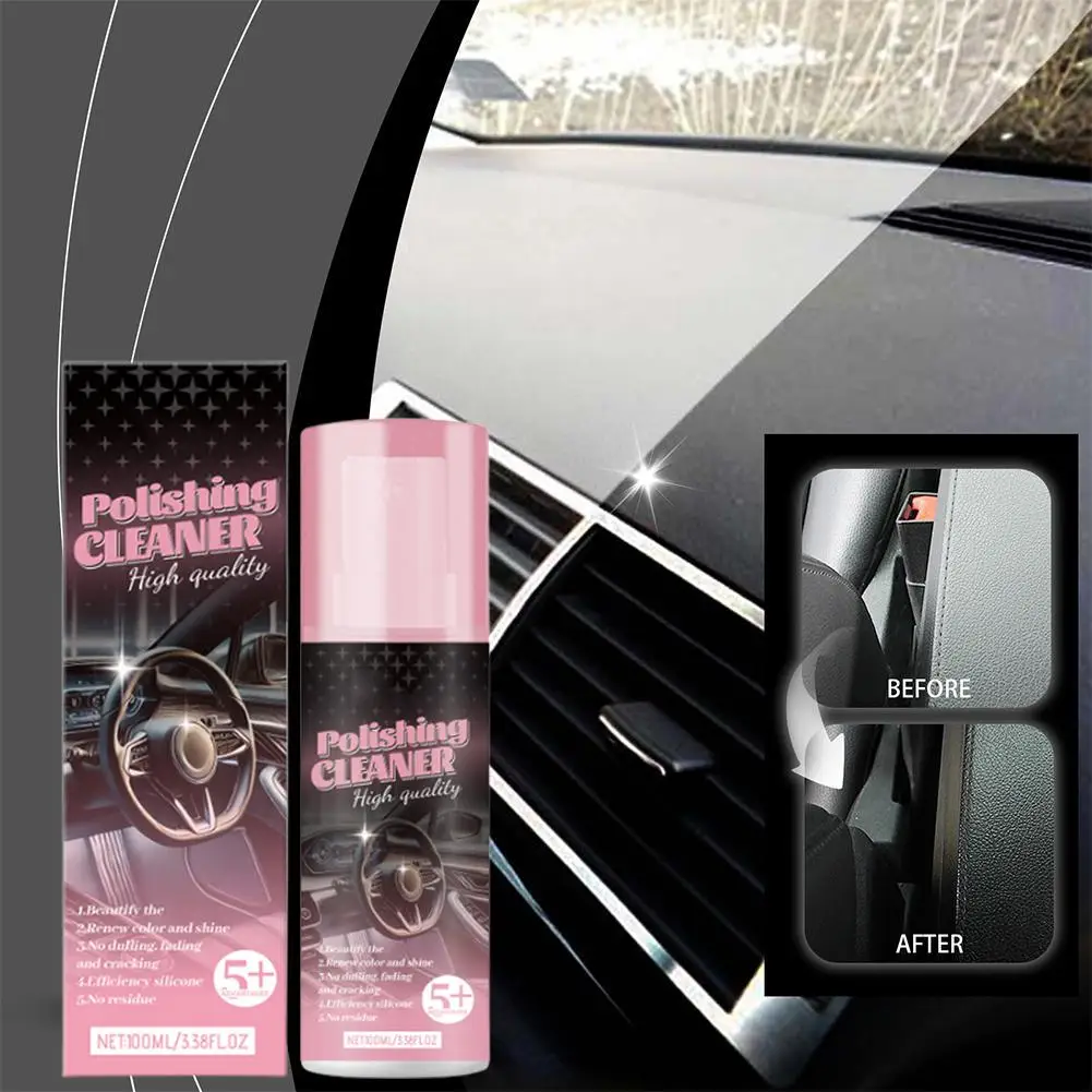 1/2/3 pçs multi-purpose espuma limpador spray limpeza de couro auto casa grande capacidade limpadores de espuma para manutenção de lavagem de carro g7d1