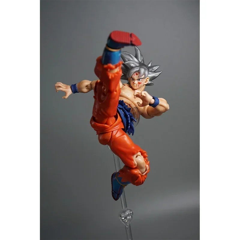 

Dragon Ball SHF Ultra Instinct Son Goku Action Figure Black Hole Theme Toyotarou Design PVC Movable Model Anime Toy Gift