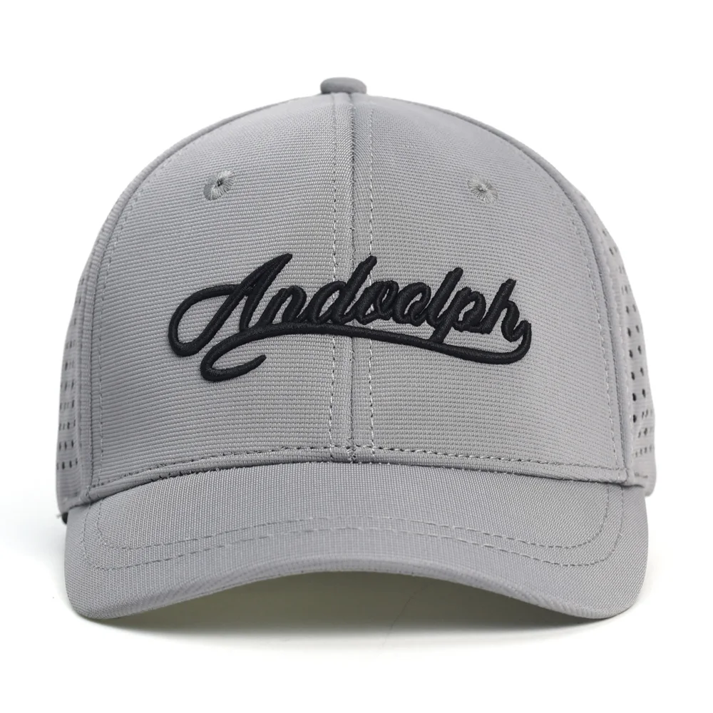 Mesh Short Brim Back Closed Baseball Cap Men Women Breathable Snapback Hats Fitted Dad Hat Adjustable Solid Trucker Style image 3