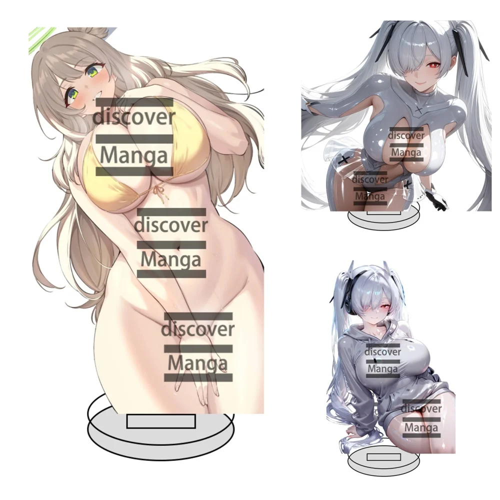 15 سنتيمتر أنيمي الساخن لطيف مثير الأزرق الأرشيف الاكريليك حامل نموذج تأثيري شخصيات حلية اكسسوارات مجموعة جيدة الهدايا